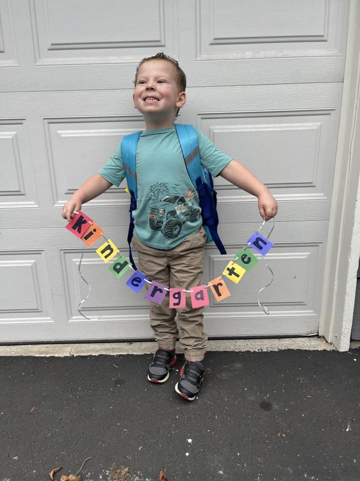 First day of kindergarten 2024